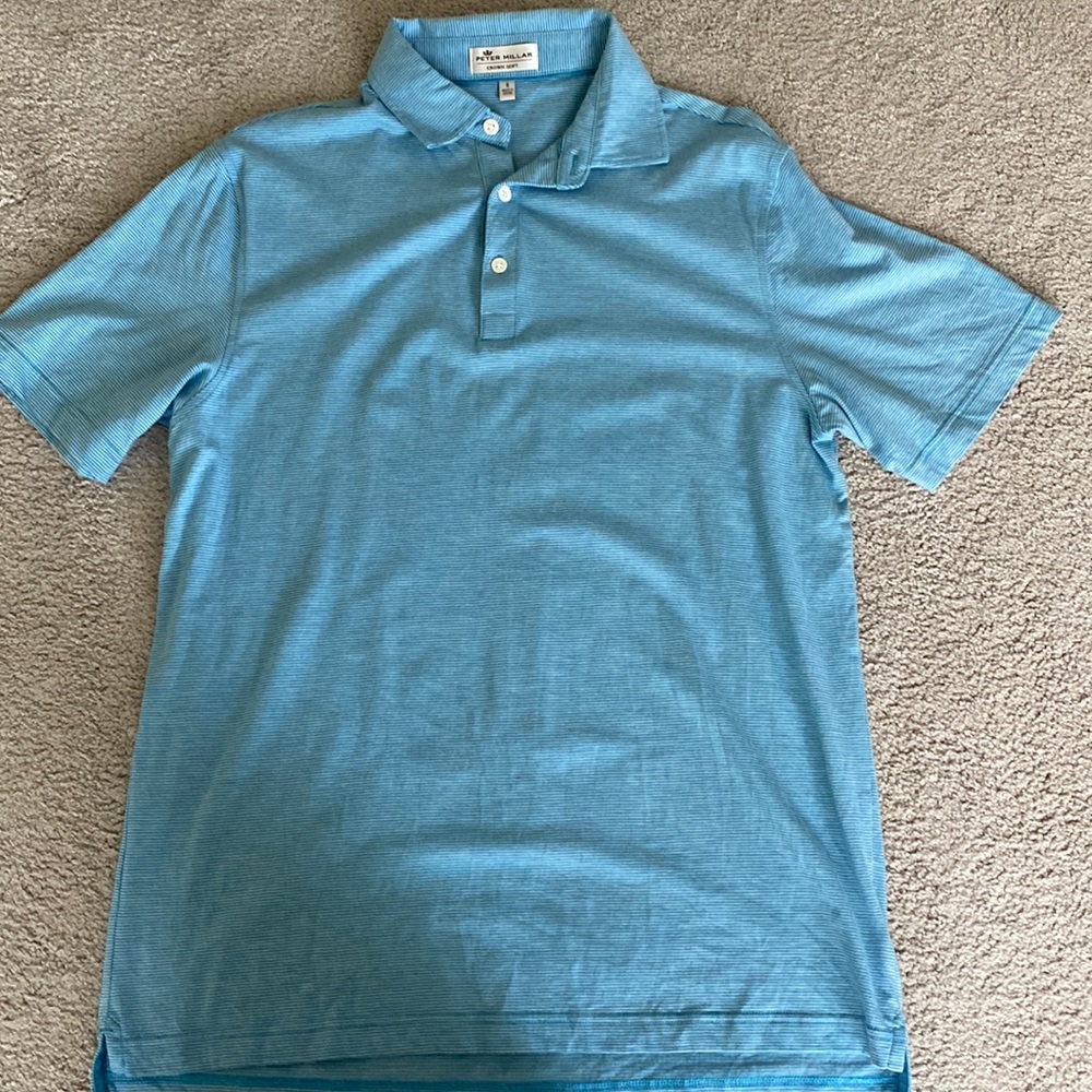 Peter millar crown soft polo size small